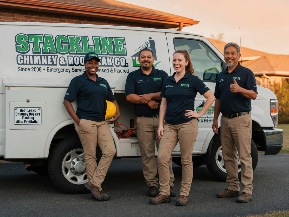 Chimney flashing repair company in Flynn, TX